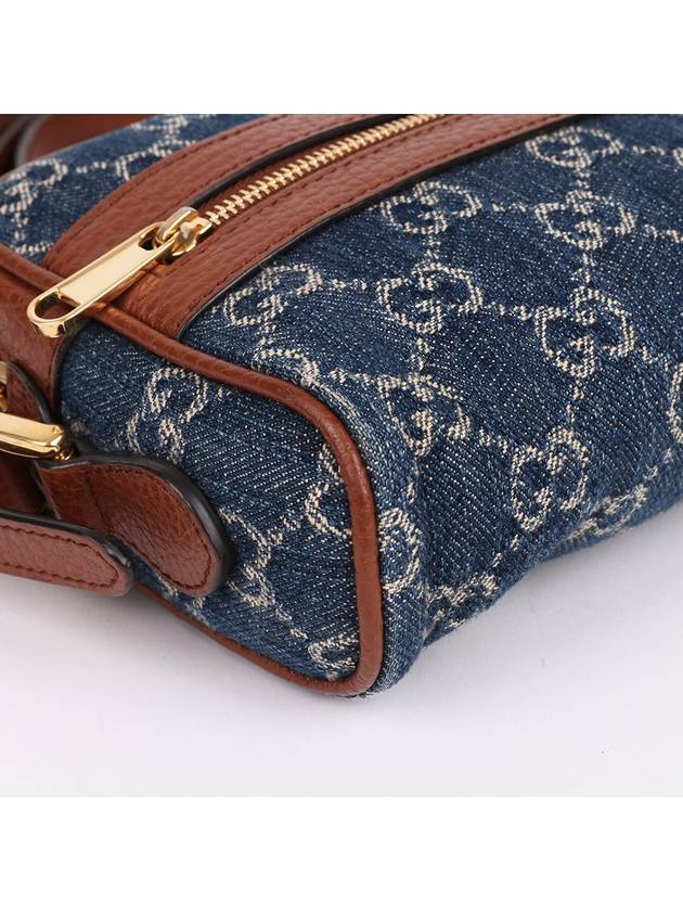 GG Ophidia denim mini cross bag 517350 - GUCCI - BALAAN 8