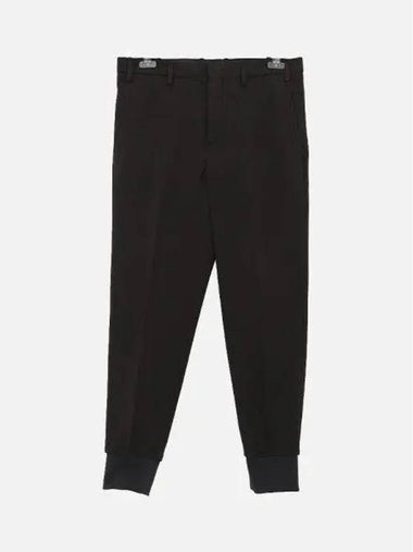 Slim low rise ribbed cuff men s pants PBPA78S T029 01 271795 1044446 - NEIL BARRETT - BALAAN 1