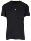 4G Logo Cotton Short Sleeve T-shirt Black - GIVENCHY - BALAAN 2