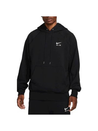 Air French Terry Pullover Hoodie Black - NIKE - BALAAN 2