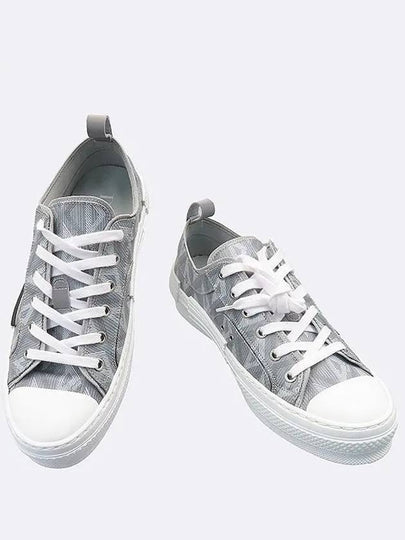 Unused 3SN249ZPP Gray B23 Low Top CD Diamond Men s Sneakers 41 260MM - DIOR - BALAAN 2