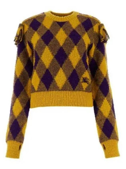 argyle wool sweater - BURBERRY - BALAAN 2
