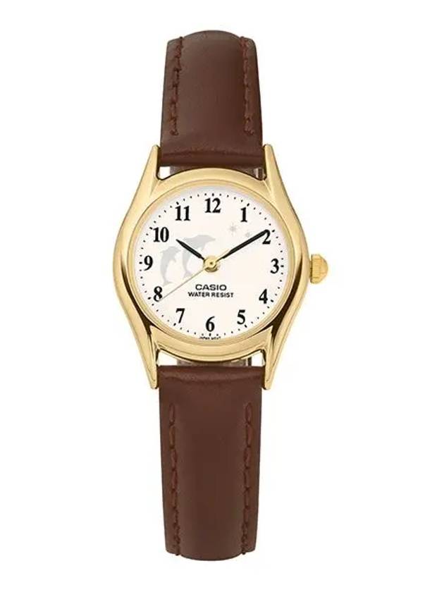 LTP 1094Q 7B9RDF LTP 1094Q 7B9 Dolphin Analog College Scholastic Ability Test Student Women’s Leather Watch - CASIO - BALAAN 2