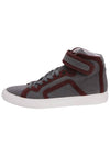 Men's High Top Sneakers 101TRIM SUEDEC GRAY WINE - PIERRE HARDY - BALAAN 2