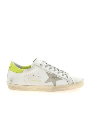 Superstar Low Top Sneakers Lime White - GOLDEN GOOSE - BALAAN 1