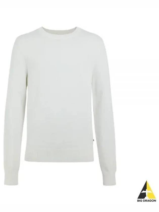 Men's Archer Structure Knit Top White - J.LINDEBERG - BALAAN 2