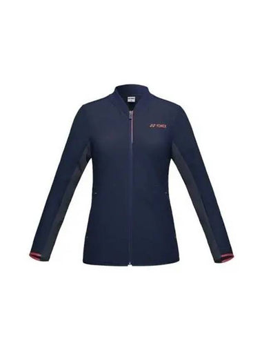 YONEX 241WU006F Dark Navy Women s Baseball Neck Training Jacket - YOUNESS - BALAAN 1