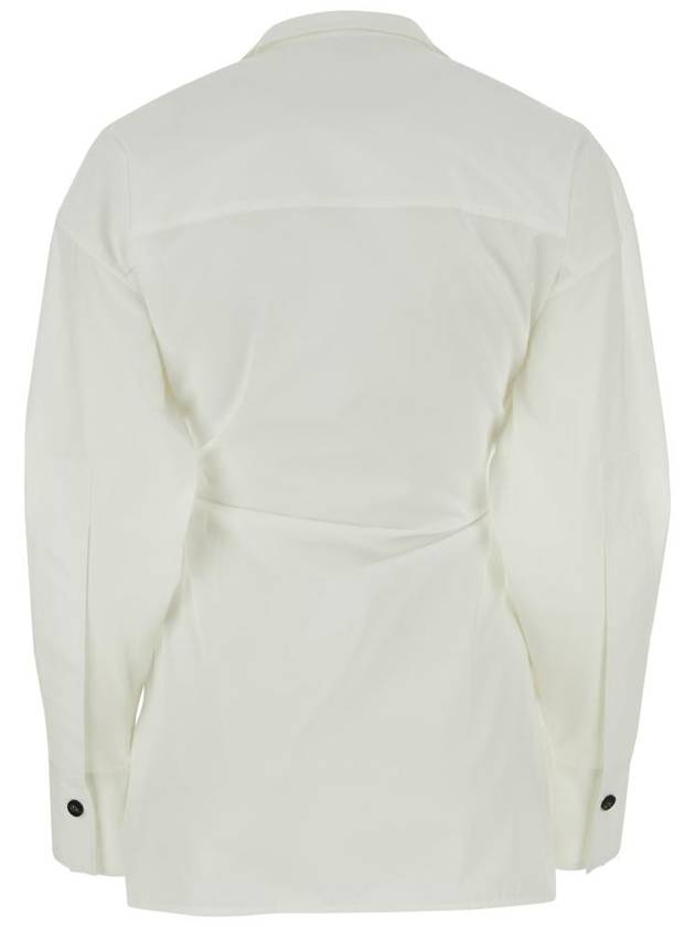 Salvatore Shirt 13C968770447 WHITE WHITE - SALVATORE FERRAGAMO - BALAAN 3