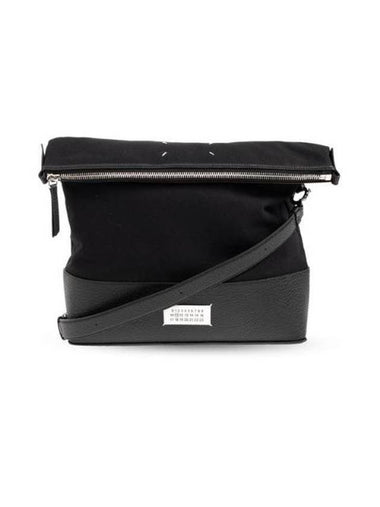 5AC Hobo Medium Shoulder Bag Black - MAISON MARGIELA - BALAAN 1