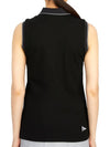 Golf Wear Sleeveless T-Shirt HHW 2A AP53 BLACK - HORN GARMENT - BALAAN 4