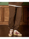 Heavy W Balloon Fit Jogger Pants Brown - ZIZEMUSEUM - BALAAN 1