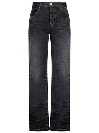 Denim Straight Pants PS24MDF022 051 BLACK - AMIRI - BALAAN 2