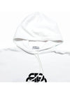 BB Logo Hoodie White - BALENCIAGA - BALAAN 3