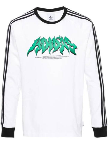 Original Flame Long Sleeve T Shirt White - ADIDAS - BALAAN 1