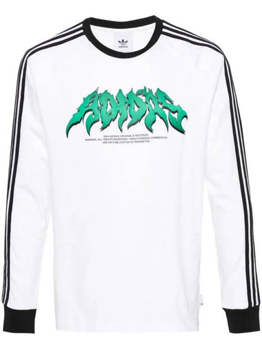 Original Flame Long Sleeve T Shirt White - ADIDAS - BALAAN 1