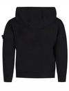 Kids Wappen Napping Hoodie Black - STONE ISLAND - BALAAN 3