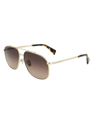 Eyewear Gradient Pilot Sunglasses Gold - LANVIN - BALAAN 1