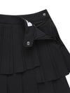 Women Pleats Wrap Skort - WAAC - BALAAN 7