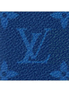 Men's Pocket Organizer Card Wallet Navy Blue - LOUIS VUITTON - BALAAN.