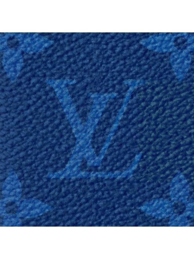 Men's Pocket Organizer Card Wallet Navy Blue - LOUIS VUITTON - BALAAN.