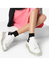 Oversized Clear Sole Low Top Sneakers Black White - ALEXANDER MCQUEEN - BALAAN 10