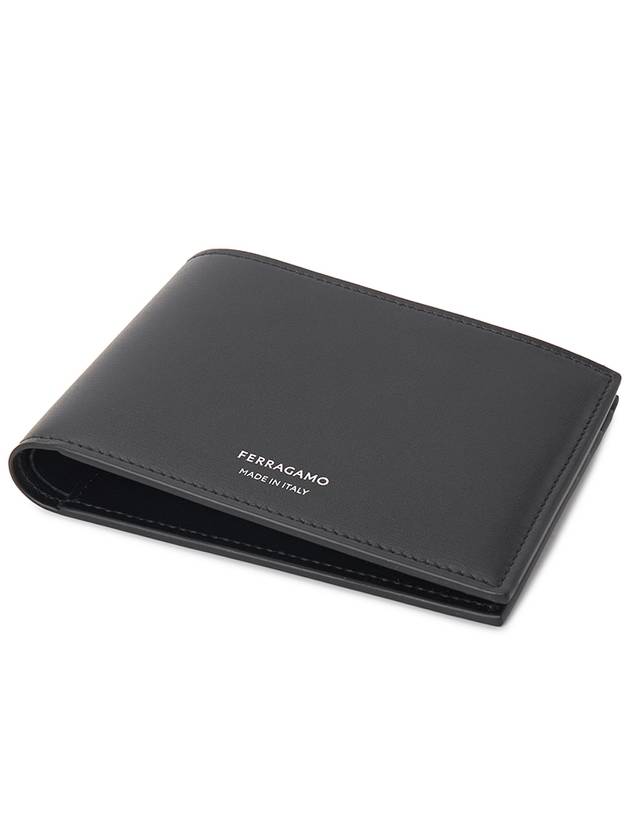 Classic Half Wallet Black - SALVATORE FERRAGAMO - BALAAN 4