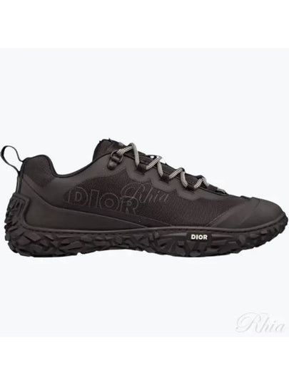 Diorizon Technical Mesh Low Top Sneakers Black - DIOR - BALAAN 2