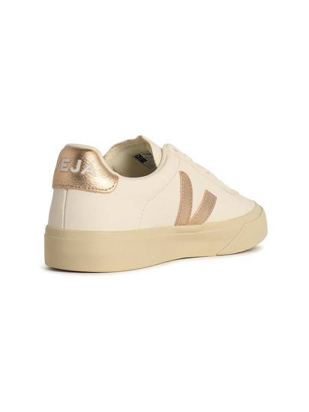 Veja 'Campo' White Leather Sneakers - VEJA - BALAAN 3