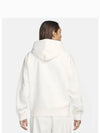 Solo Swoosh Fleece Pullover Hoodie White - NIKE - BALAAN 2