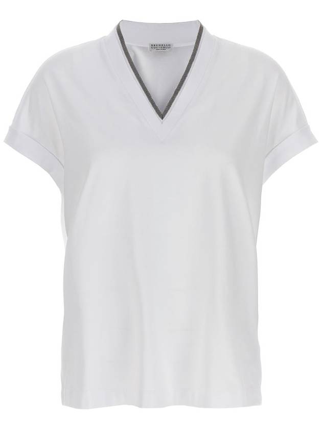 FW 23 24 T shirt Monile MPT18BD222C159 - BRUNELLO CUCINELLI - BALAAN 2