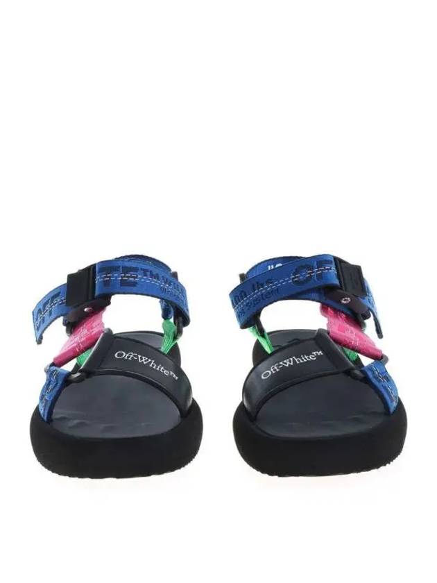 logo track micro sandals - OFF WHITE - BALAAN 3