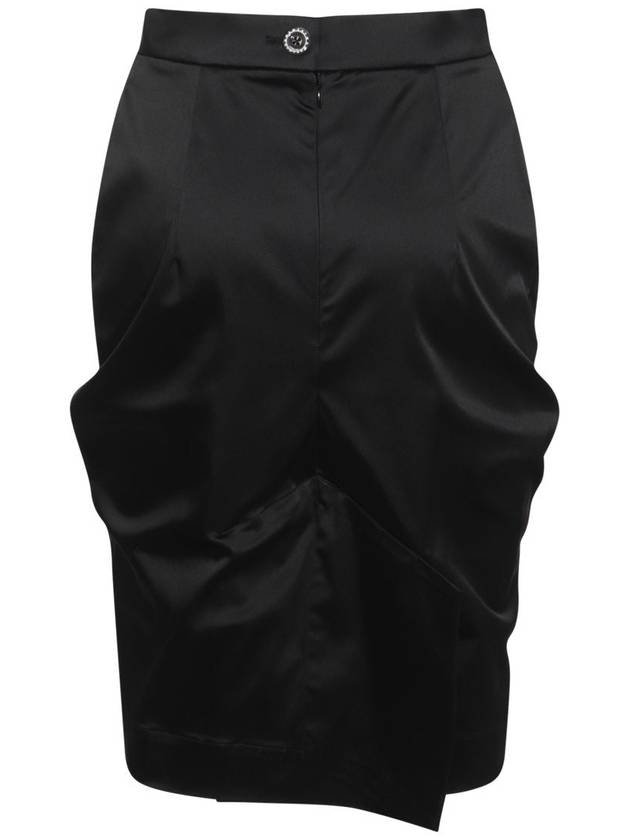 Vivienne Westwood Black Midi Skirt - VIVIENNE WESTWOOD - BALAAN 2