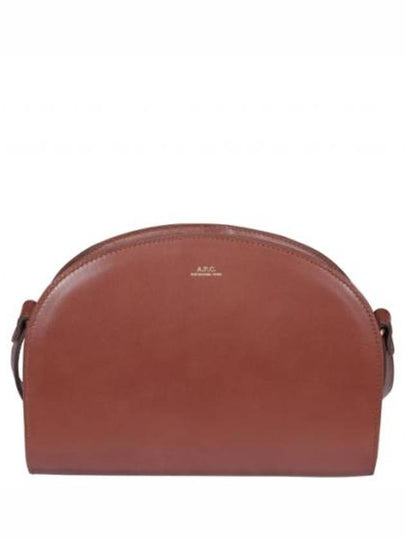 Demi Lune Half Moon Cross Bag Brown - A.P.C. - BALAAN 2