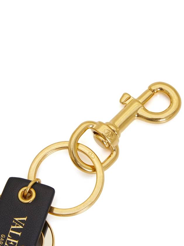 V Logo Signature Key Holder Gold - VALENTINO - BALAAN 6