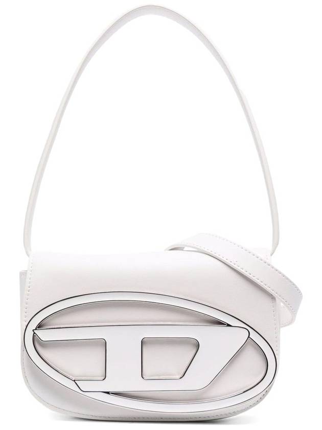 1DR Nappa Leather Shoulder Bag White - DIESEL - BALAAN 2