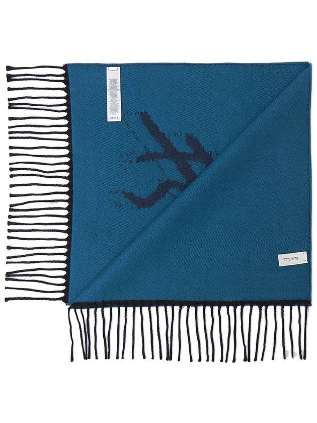 Logo Muffler Blue - PAUL SMITH - BALAAN 4