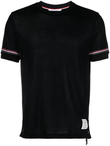 Thom Browne Striped T-Shirt - THOM BROWNE - BALAAN 1