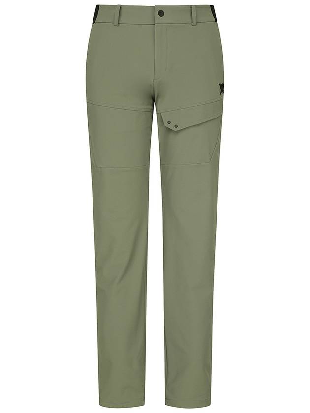 MEN A DIAGONAL LINE INCISION LONG PANTS - ANEWGOLF - BALAAN 1