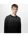 Gradient Cotton Crew Neck Knit Top Black - LOUIS VUITTON - BALAAN 3