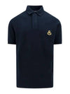 Afko Logo Cotton Polo Shirt Black - ISABEL MARANT - BALAAN 2