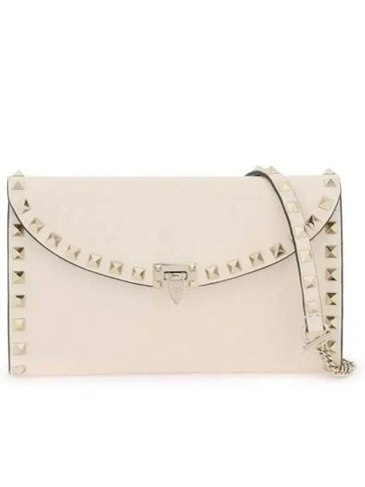 Rockstud Chain Cross Bag Ivory - VALENTINO - BALAAN 2