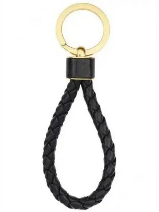 651820 V0HW1 8425 Intrecciato leather key ring 638812 - BOTTEGA VENETA - BALAAN 1