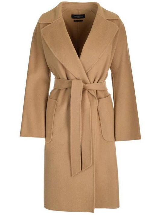 Rovo Wool Single Coat Camel - WEEKEND MAX MARA - BALAAN 1