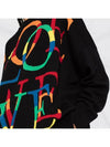 Rainbow Love Logo Knit Top Black - LOEWE - BALAAN 4