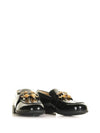 Leather Loafers Black - BOTTEGA VENETA - BALAAN 3