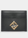 FF Diamond Card Wallet Black - FENDI - BALAAN 3