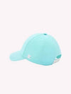 Signature Cotton Ball Cap Turquoise - COURREGES - BALAAN 4