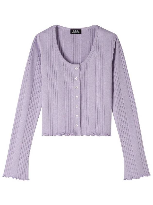 June Cardigan Purple - A.P.C. - BALAAN 2