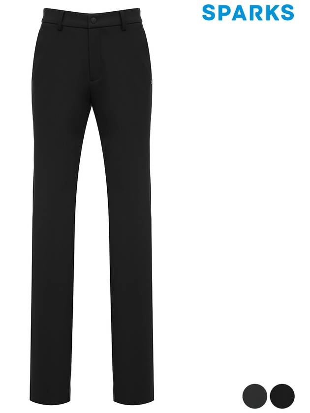 Men s basic straight fit brushed long pants SN3MPA003 - SPARKS - BALAAN 2