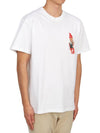 Gnome Chest Print Short Sleeve T Shirt White - JW ANDERSON - BALAAN 6